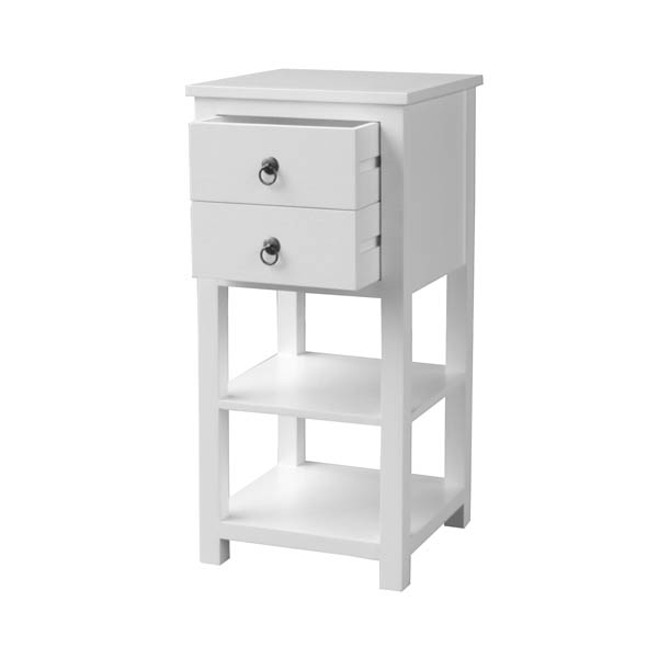 white nightstand
